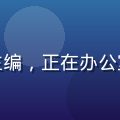 林晓峰，免费资源导航平台创始人兼主编，正在办公室审核资源列表，专业认真的工作状态